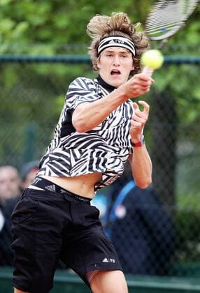 TENNIS - ATP Tennis Herren French Open 2016 PARIS,FRANCE,24.MAY.16 - TENNIS - ATP World Tour, Roland Garros, French Open, Grand Slam. Image shows Alexander Zverev (GER). GEPAxpictures xMatthiasxHauer