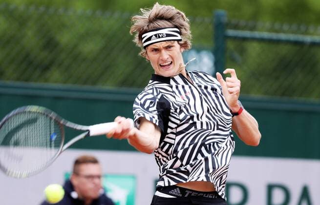 TENNIS - ATP Tennis Herren French Open 2016 PARIS,FRANCE,24.MAY.16 - TENNIS - ATP World Tour, Roland Garros, French Open, Grand Slam. Image shows Alexander Zverev (GER). GEPAxpictures xMatthiasxHauer