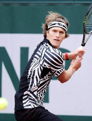 TENNIS - ATP Tennis Herren French Open 2016 PARIS,FRANCE,24.MAY.16 - TENNIS - ATP World Tour, Roland Garros, French Open, Grand Slam. Image shows Alexander Zverev (GER). GEPAxpictures xMatthiasxHauer