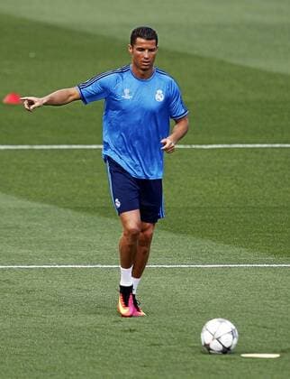Real Madrid training session. In this picture, Cristiano Ronaldo. xÃngelxRiverox 