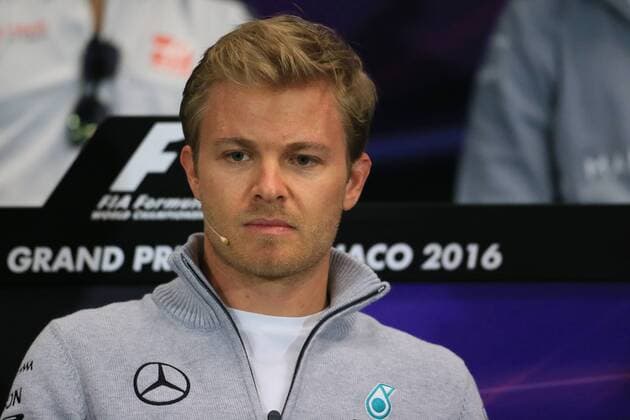 Formel 1, GP von Monaco, PK 25.05.2016. Monaco, Monte Carlo. Formula 1 Grand Prix, drivers arrival and press conference PK Pressekonferenz day. Mercedes AMG Petronas & x2013; Nico Rosberg. xLeannexBoonx  ActionPlus11741430
