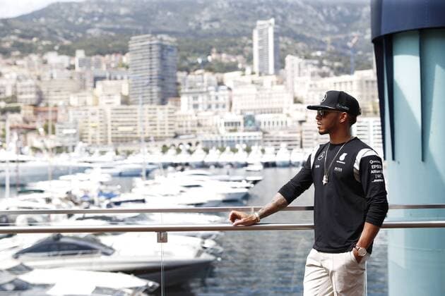 Motorsports: FIA Formula One World Championship WM Weltmeisterschaft 2016, Grand Prix of Monaco, 44 Lewis Hamilton (GBR, Mercedes AMG Petronas Formula One Team), xHOCHxZWEIx