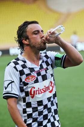 Formel 1, GP von Monaco, Charity Football Match Monaco Grand Prix, Monte Carlo 25 - 29 May 2016 Fernando Alonso (ESP) McLaren at a charity football match. 24.05.2016. 