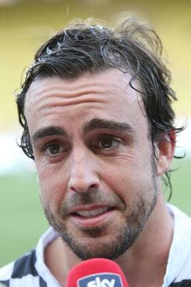 Formel 1, GP von Monaco, Charity Football Match Monaco Grand Prix, Monte Carlo 25 - 29 May 2016 Fernando Alonso (ESP) McLaren at a charity football match. 24.05.2016. 