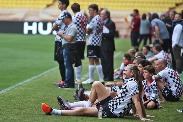Formel 1, GP von Monaco, Charity Football Match Monaco Grand Prix, Monte Carlo 25 - 29 May 2016 A charity football match. 24.05.2016. 