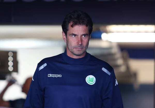 Wolfsburg vs Lyon, CL Frauen, Finale, Vorberichte Reggio Emilia, Italien 25.05.2016, FUßBALL - VfL Wolfsburg vs Olympique Lyon, Finale, UEFA Frauen Champions League, Mapaei Stadium, Training, PK, Saison 2015 16. Bild zeigt: Cheftrainer Ralf Kellermann (VfL Wolfsburg) Reggio Emilia