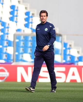 Wolfsburg vs Lyon, CL Frauen, Finale, Vorberichte Reggio Emilia, Italien 25.05.2016, FUßBALL - VfL Wolfsburg vs Olympique Lyon, Finale, UEFA Frauen Champions League, Mapaei Stadium, Training, PK, Saison 2015 16. Bild zeigt: Cheftrainer Ralf Kellermann (VfL Wolfsburg) Reggio Emilia
