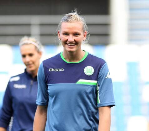 Wolfsburg vs Lyon, CL Frauen, Finale, Vorberichte Reggio Emilia, Italien 25.05.2016, FUßBALL - VfL Wolfsburg vs Olympique Lyon, Finale, UEFA Frauen Champions League, Mapaei Stadium, Training, PK, Saison 2015 16. Bild zeigt: Alexandra Popp (VfL Wolfsburg) Reggio Emilia