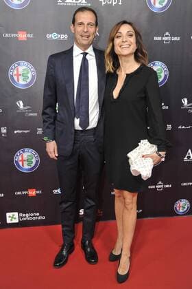 MILAN. BOCELLI AND ZANETTI NIGH. LIVE SHOW pictur: Massimiliano Allegri and his wife  xRiccardoxGiordanoxSickyx