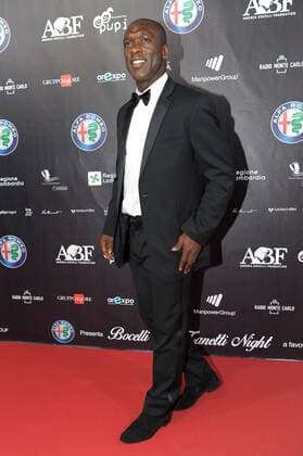 Milan, Red Carpet Bocelli & Zanetti Night Pictured: Clarence Seedorf  xAlbertoxTerenghix