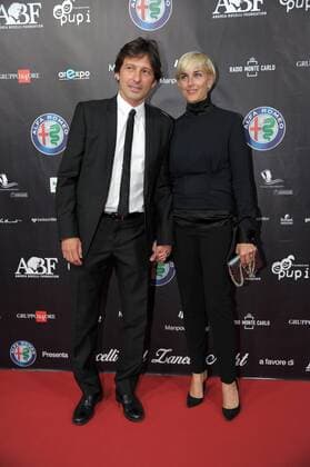 Milan, Red Carpet Bocelli & Zanetti Night Pictured: Leonardo Araujo, Anna Billo  xAlbertoxTerenghix