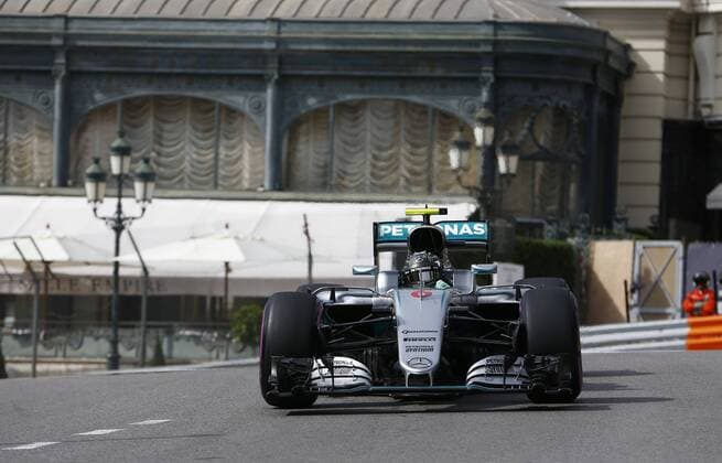 Motorsports: FIA Formula One World Championship WM Weltmeisterschaft 2016, Grand Prix of Monaco, 6 Nico Rosberg (GER, Mercedes AMG Petronas Formula One Team), xHOCHxZWEIx
