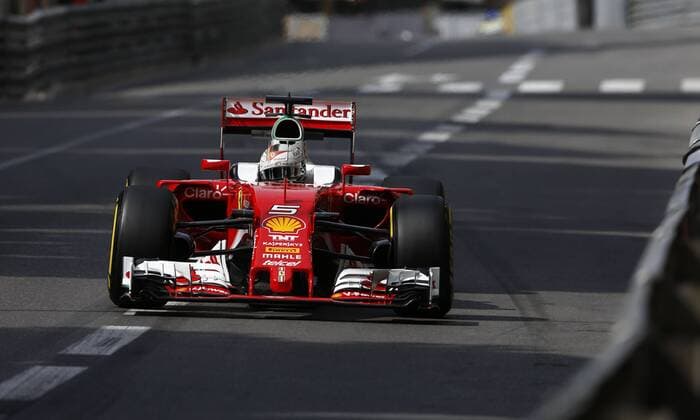 Motorsports: FIA Formula One World Championship WM Weltmeisterschaft 2016, Grand Prix of Monaco, 5 Sebastian Vettel (GER, Scuderia Ferrari), xHOCHxZWEIx