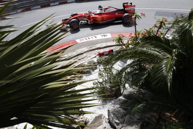 Motorsports: FIA Formula One World Championship WM Weltmeisterschaft 2016, Grand Prix of Monaco, 5 Sebastian Vettel (GER, Scuderia Ferrari), xHOCHxZWEIx