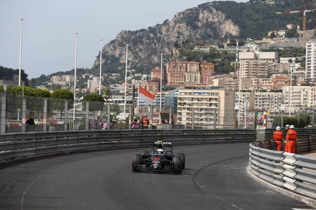 Monaco Grand Prix, Monte Carlo 25 - 29 May 2016 26.05.2016 - Free Practice 1, Jenson Button (GBR) McLaren Honda MP4-31 