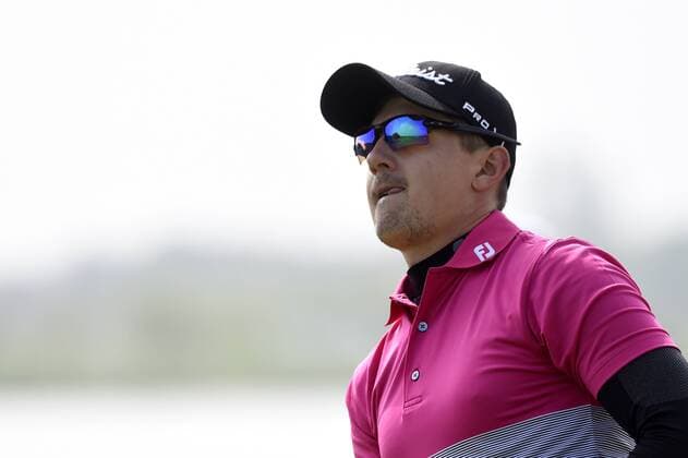 Czech Petr Dedek Jr. in action during the 5th Annual D+D REAL Czech Challenge men s golf tournament, which is part of the European Challenge Tour at the Kuneticka Hora Golf Resort, Czech Republic, May 26, 2016. (CTKxPhoto JosefxVostarek) CTKPhotoP201605260447901  JVO 014