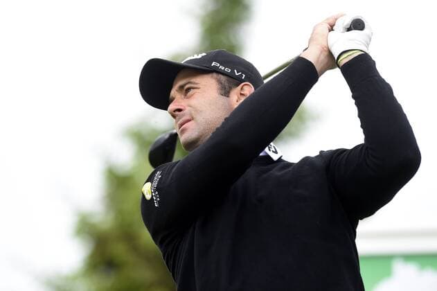 Ricardo Santos of Portugal in action during the 5th Annual D+D REAL Czech Challenge men s golf tournament, which is part of the European Challenge Tour at the Kuneticka Hora Golf Resort, Czech Republic, May 26, 2016. (CTKxPhoto JosefxVostarek) CTKPhotoP201605260460201  JVO 019