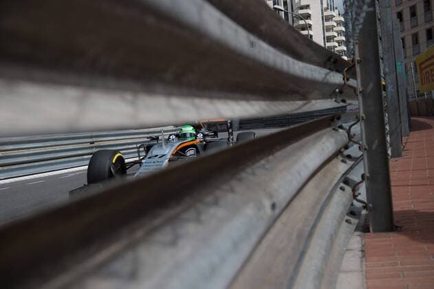 Monaco Grand Prix, Monte Carlo 25 - 29 May 2016 26.05.2016 - Free Practice 1, Nico Hulkenberg (GER) Sahara Force India F1 VJM09 