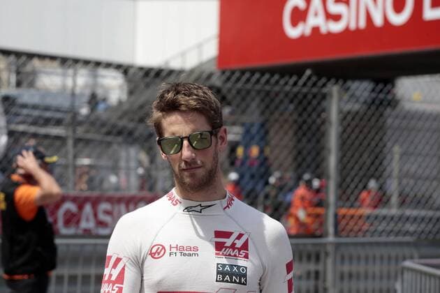 Monaco Grand Prix, Monte Carlo 25 - 29 May 2016 26.05.2016 - Free Practice 1, Romain Grosjean (FRA) Haas F1 Team VF-16 