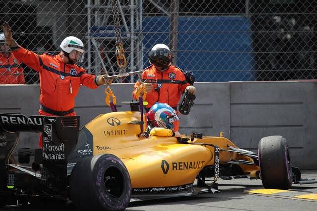Monaco Grand Prix, Monte Carlo 25 - 29 May 2016 26.05.2016 - Free Practice 1, Jolyon Palmer (GBR) Renault F1 Team RS16 