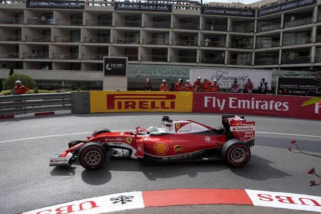 Monaco Grand Prix, Monte Carlo 25 - 29 May 2016 26.05.2016 - Free Practice 1, Sebastian Vettel (GER) Scuderia Ferrari SF16-H 