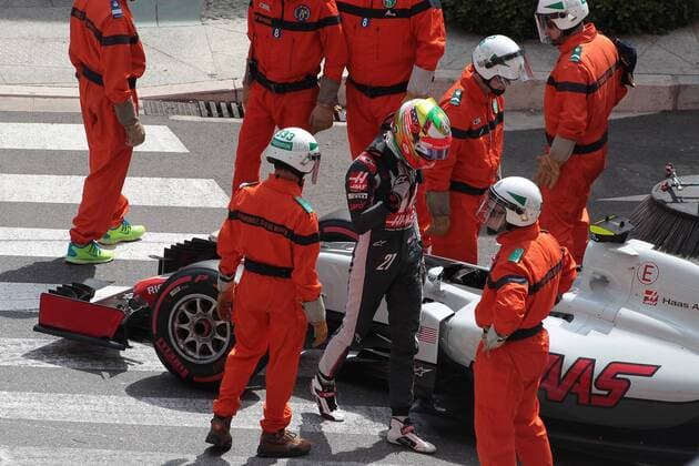 Monaco Grand Prix, Monte Carlo 25 - 29 May 2016 26.05.2016 - Free Practice 1, Esteban Gutierrez (MEX) Haas F1 Team VF-16 