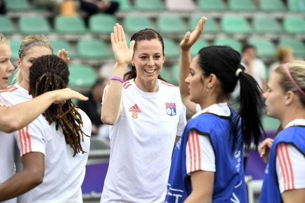 160526 Lyons Lotta Schelin - Champions League Finale - VfL Wolfsburg und Olympique Lyon - 26. Mai 2016 in Reggio Emilia.  Copyright: CARLxSANDIN BB160526CS008