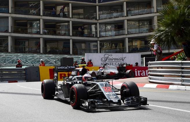Jenson Button, McLaren Honda, formula 1 GP, Monaco 26.05.2016 Photo:mspb Jerry Andre Jenson Button, formula 1 GP, Monaco