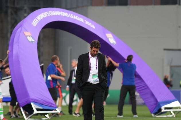 Wolfsburg vs Lyon, CL Frauen, Finale Reggio Emilia, Italien 26.05.2016, FUßBALL - VfL Wolfsburg vs Olympique Lyon, Finale, UEFA Frauen Champions League, Mapaei Stadium, Saison 2015 16. Bild zeigt: Cheftrainer Ralf Kellermann (VfL Wolfsburg) Reggio Emilia
