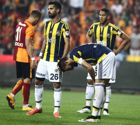 Ziraat Turkish Cup Final match between Fenerbahce and Galatasaray at Antalya Arena in Antalya , Turkey on May 26 , 2016. Pictured: Mehmet Topal of Fenerbahce. 