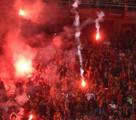 Ziraat Turkish Cup Final match between Fenerbahce and Galatasaray at Antalya Arena in Antalya , Turkey on May 26 , 2016. Pictured: Atmosphere. 