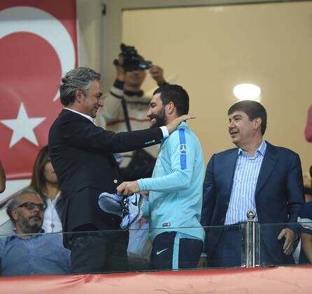 Ziraat Turkish Cup Final match between Fenerbahce and Galatasaray at Antalya Arena in Antalya , Turkey on May 26 , 2016. Pictured: Arda Turan 
