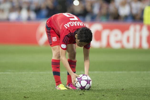 Fußball, Damen, Champions League Finale, VfL Wolfsburg - Olympique Lyon Saki Kumagai (Lyon), MAY 26, 2016 - Football Soccer : Saki Kumagai of Lyon prepares in the penalty shoot-out during the UEFA Women s Champions League Final match between VfL Wolfsburg 1(3-4)1 Lyon at Stadio Citta del Tricolore in Reggio Emilia, Italy. Noxthirdxpartyxsales  (bxlb060598)