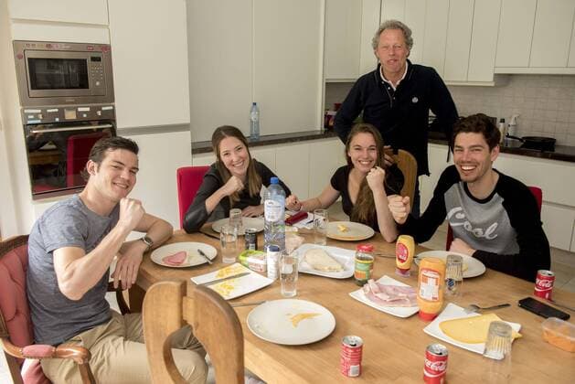 Famille de Michel Preud Homme Preudhomme FOOTBALL : Magazine de Michel PreudHomme - Berlaar - 16 05 2016 PhotoNews Panoramic 