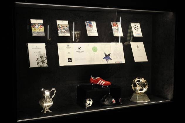 MOSTRA CHAMPIONS LEAGUE, MUSEO MONDO MILAN MILAN 2015-16 - Eröffnung AC Milan