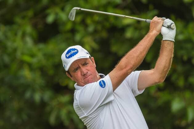 27 05 2016. London, United Kingdom. Scott Hend (AUS) 16th fairway BMW PGA Golf Herren Championships Wentworth 27th May 2016.  xRichardxWashbrookex xixImagesx IIM-12751-0007