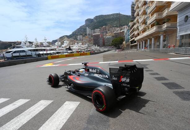 Fernando Alonso, McLaren Honda, formula 1 GP, Monaco 28.05.2016 Photo:mspb Jerry Andre Fernando Alonso, formula 1 GP, Monaco