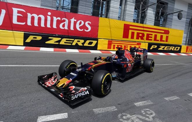 Daniil Kwjat; Scuderia Toro Rosso, formula 1 GP, Monaco 28.05.2016 Photo:mspb Jerry Andre Daniil Kwjat; formula 1 GP, Monaco