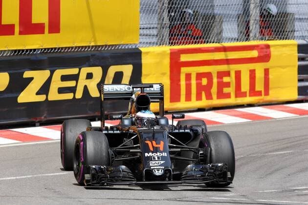 Fernando Alonso, McLaren Honda, formula 1 GP, Monaco 28.05.2016 Photo:mspb Jerry Andre Fernando Alonso, formula 1 GP, Monaco
