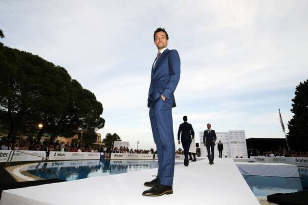 Monaco Grand Prix, Monte Carlo 25 - 29 May 2016 Jolyon Palmer (GBR) Renault F1 Team at the Amber Lounge Fashion Show. 27.05.2016. 