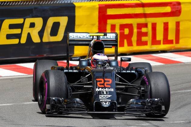 Jenson Button, McLaren Honda, formula 1 GP, Monaco 28.05.2016 Photo:mspb Jerry Andre Jenson Button, formula 1 GP, Monaco