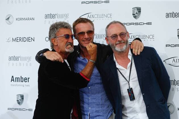 Eddie Jordan, Eddie Irvine, Liam Cunningham , Amber Lounge Fashion Show, formula 1 GP, Monaco 27.05.2016 Photo:mspb Jerry Andre Eddie Jordan, Eddie Irvine, Liam Cunningham , formula 1 GP, Monaco