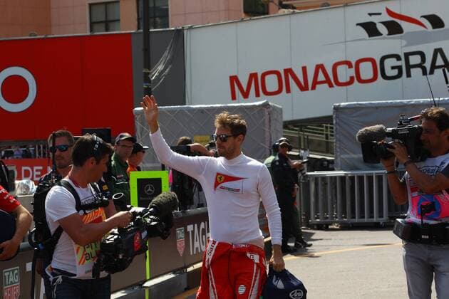 Monaco Grand Prix, Monte Carlo 25 - 29 May 2016 28.05.2016 - Free Practice 3, Sebastian Vettel (GER) Scuderia Ferrari SF16-H 