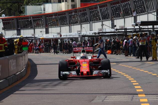 Monaco Grand Prix, Monte Carlo 25 - 29 May 2016 28.05.2016 - Free Practice 3, Sebastian Vettel (GER) Scuderia Ferrari SF16-H 