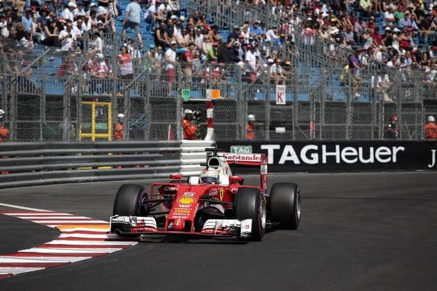 Monaco Grand Prix, Monte Carlo 25 - 29 May 2016 28.05.2016 - Free Practice 3, Sebastian Vettel (GER) Scuderia Ferrari SF16-H 