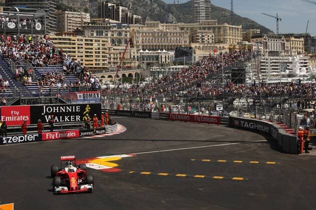 Monaco Grand Prix, Monte Carlo 25 - 29 May 2016 28.05.2016 - Free Practice 3, Sebastian Vettel (GER) Scuderia Ferrari SF16-H 