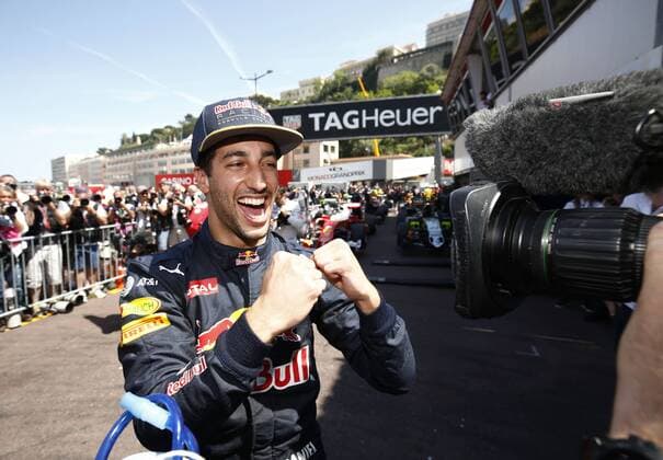 Motorsports: FIA Formula One World Championship WM Weltmeisterschaft 2016, Grand Prix of Monaco, 3 Daniel Ricciardo (AUS, Red Bull Racing), xHOCHxZWEIx