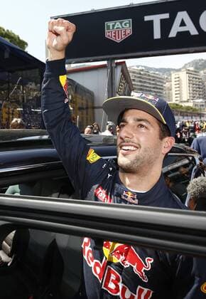 Motorsports: FIA Formula One World Championship WM Weltmeisterschaft 2016, Grand Prix of Monaco, 3 Daniel Ricciardo (AUS, Red Bull Racing), xHOCHxZWEIx