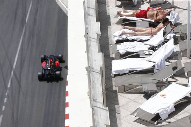 Motorsports: FIA Formula One World Championship WM Weltmeisterschaft 2016, Grand Prix of Monaco, 22 Jenson Button (GBR, McLaren Honda Formula 1 Team), xHOCHxZWEIx