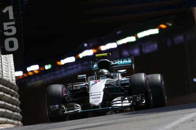 Motorsports: FIA Formula One World Championship WM Weltmeisterschaft 2016, Grand Prix of Monaco, 6 Nico Rosberg (GER, Mercedes AMG Petronas Formula One Team), xHOCHxZWEIx